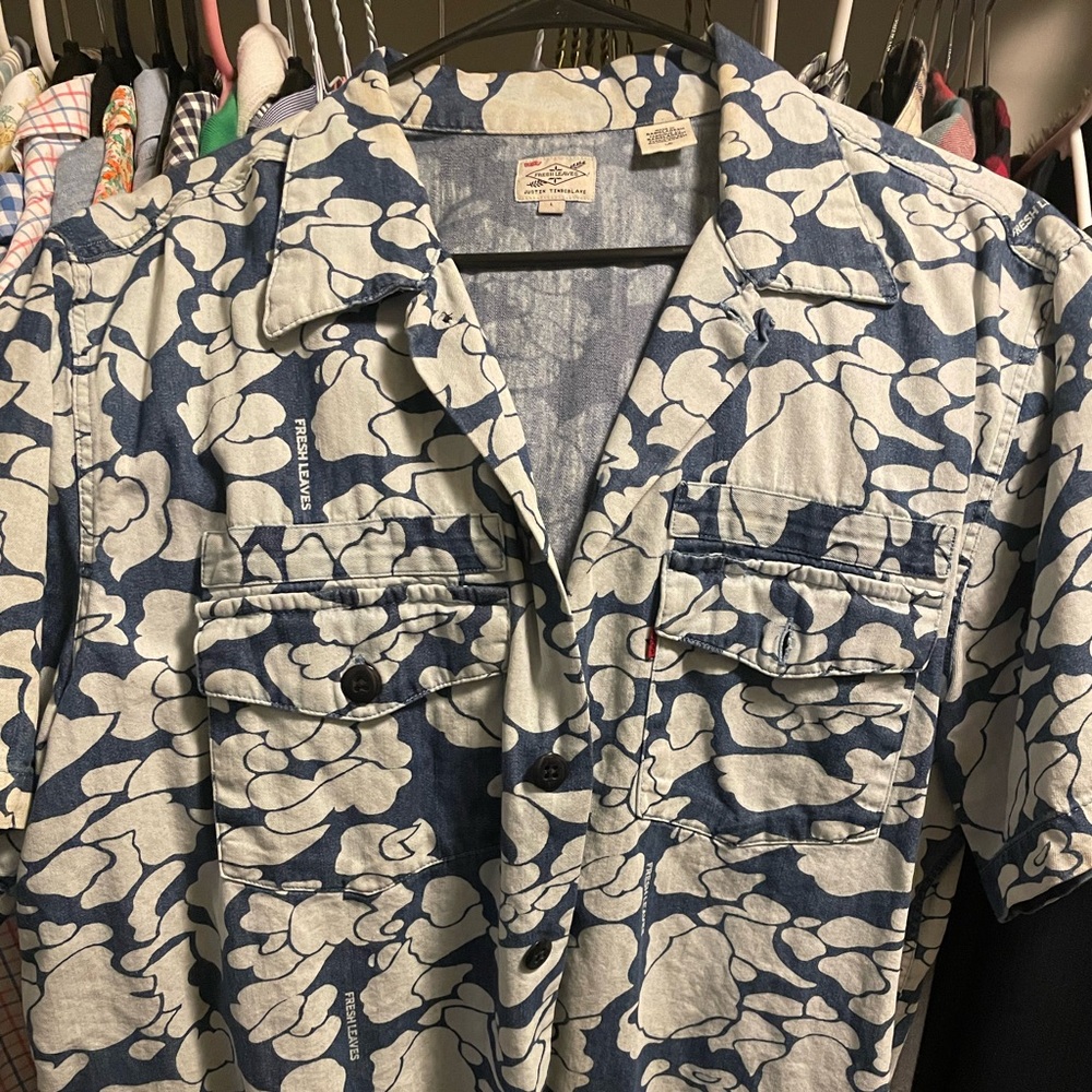 Levi Justin Timberlake SS button down